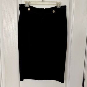 NWT ๐ค๐คAnn Taylor Classic Black Pencil Skirt size 8
